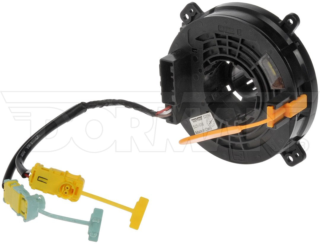 Dorman 525036 Blue and Yellow Plastic Clockspring - image 1