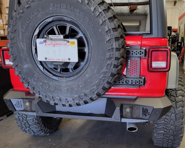 Go Rhino 274120T Trailline Full-Width Rear Bumper