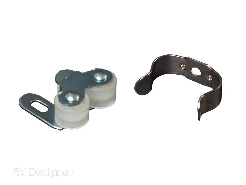 RV Designer RV Baggage Doors Metal Double Barrel (H203)