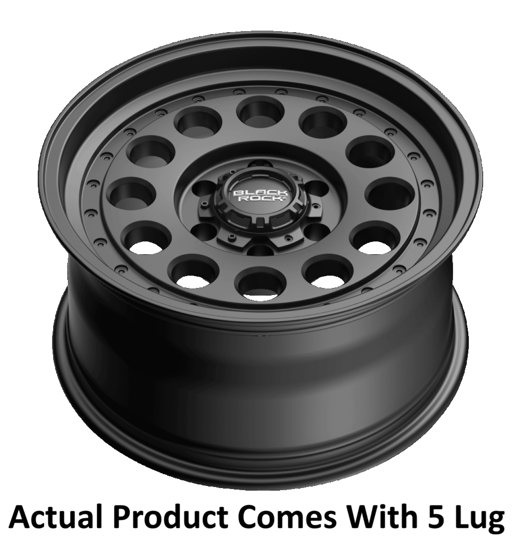 Black Rock 960SB8950 Series 960 Satin Black 18 × 9 Wheel - image 4