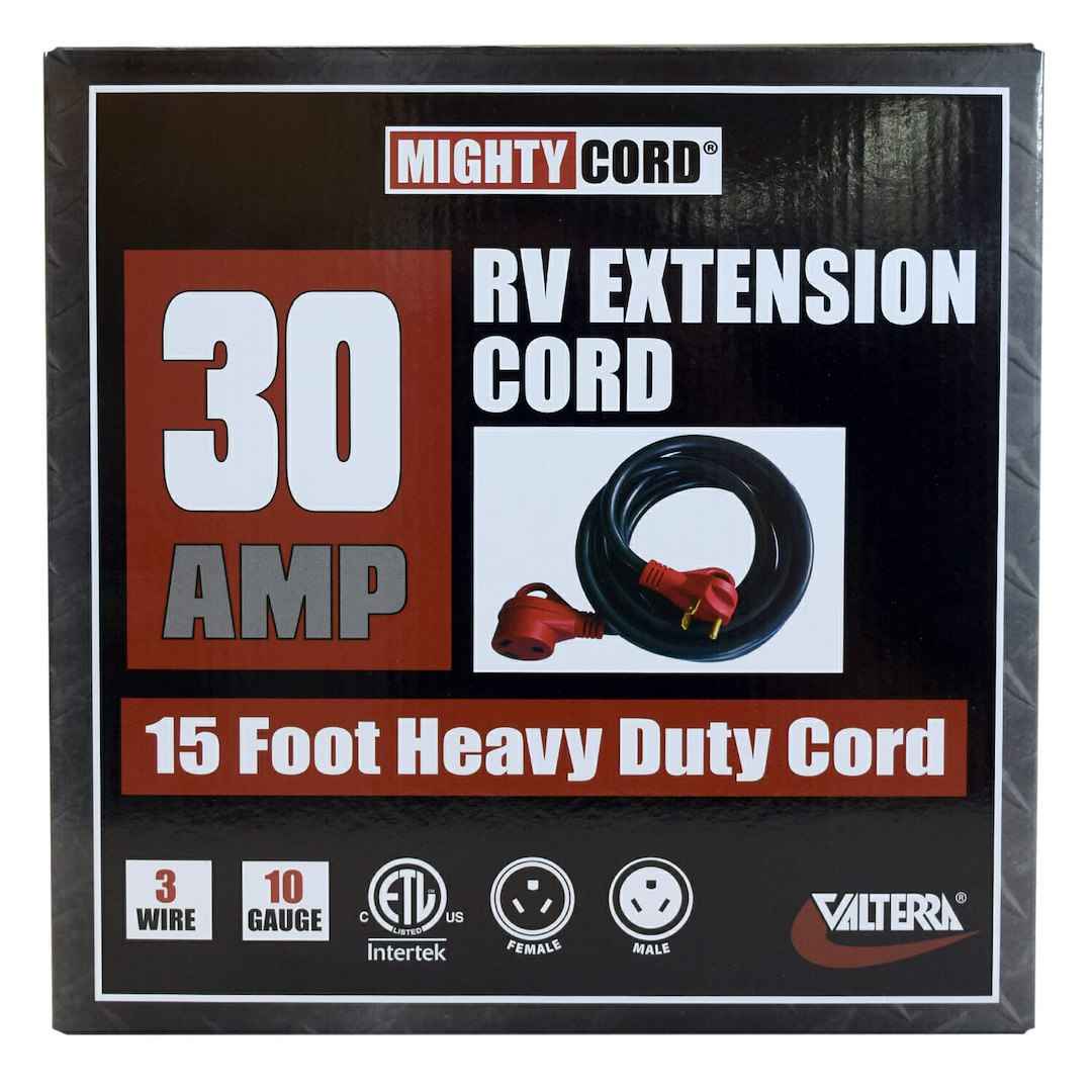 Valterra A10-3015EH 30A RV Extension Cord - 15 ft