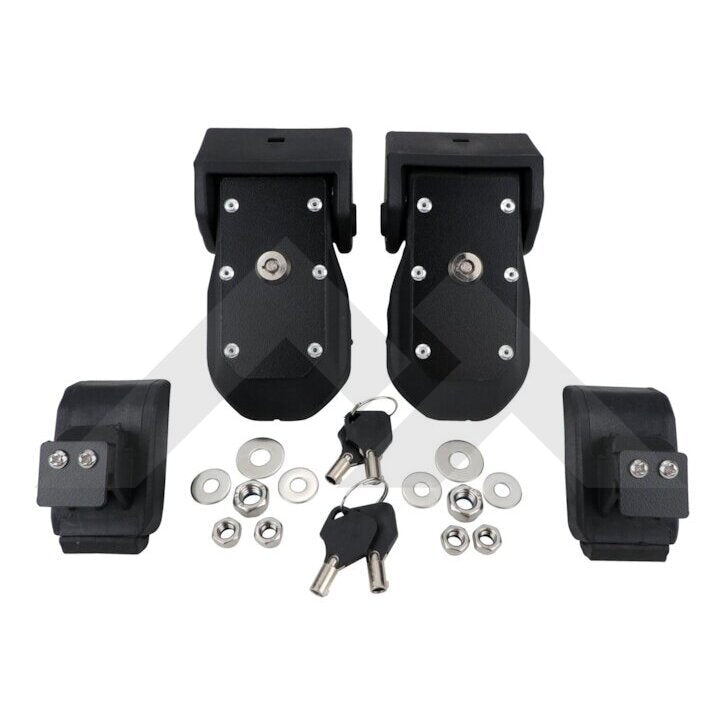 Crown Automotive RT26092 Hood Lock with Keys - image 1