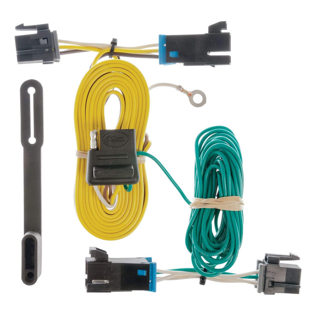 CURT 55540 Custom 4-Way Flat Trailer Wiring