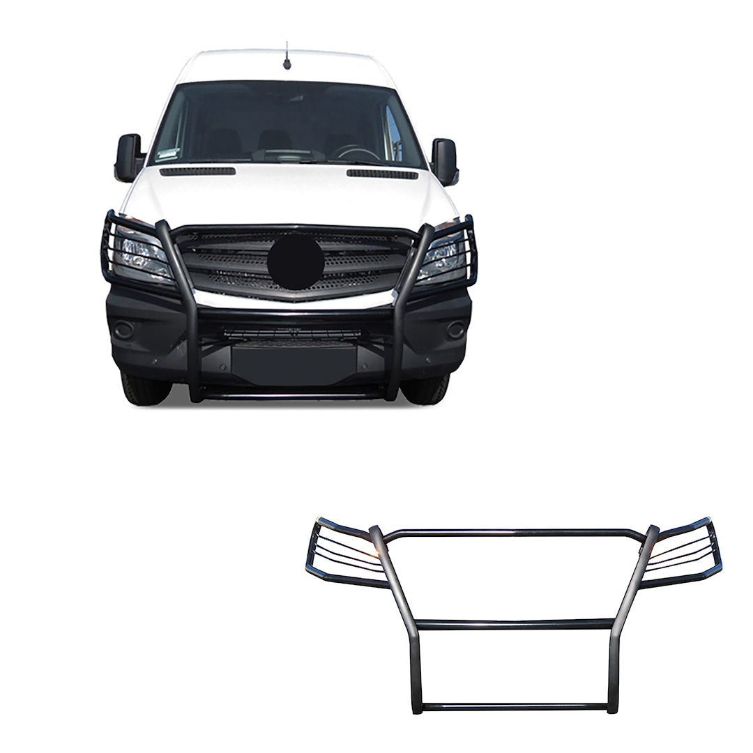 Black Horse Offroad Steel Grille Guard 17D502MA - image 2