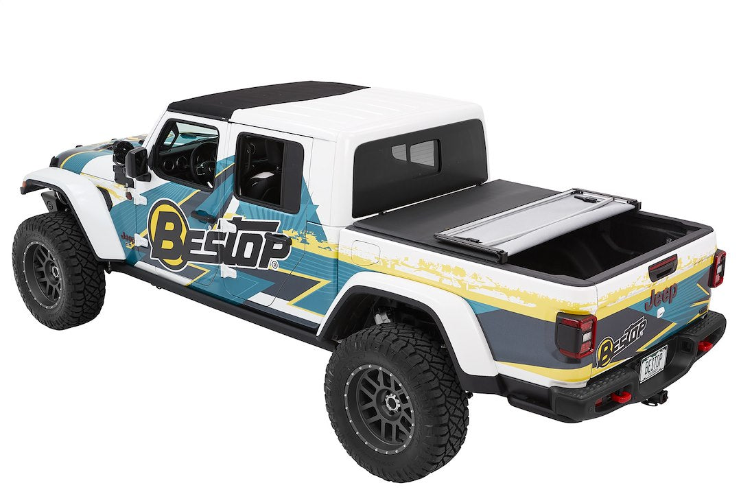 Bestop 16280-17 EZ Fold Tailgate Handle Lock Tonneau Cover - image 2