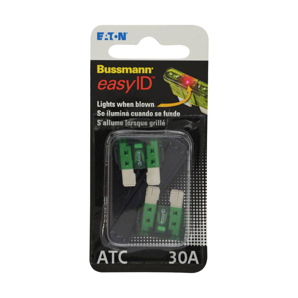 Bussman Easyid Atc Fuse (Bpatc30id) – Type: Green Blade