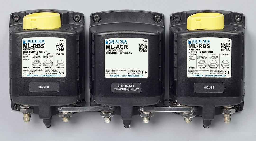 Blue Sea 7620-BSS ML-ACR 12V 500A Automatic Charging Relay
