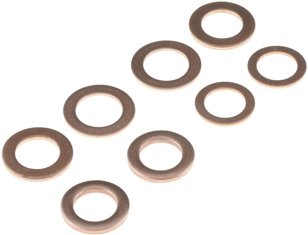 Help! By Dorman 66250 0.44-Inch Copper Banjo Washers, Set of 8 - image 2