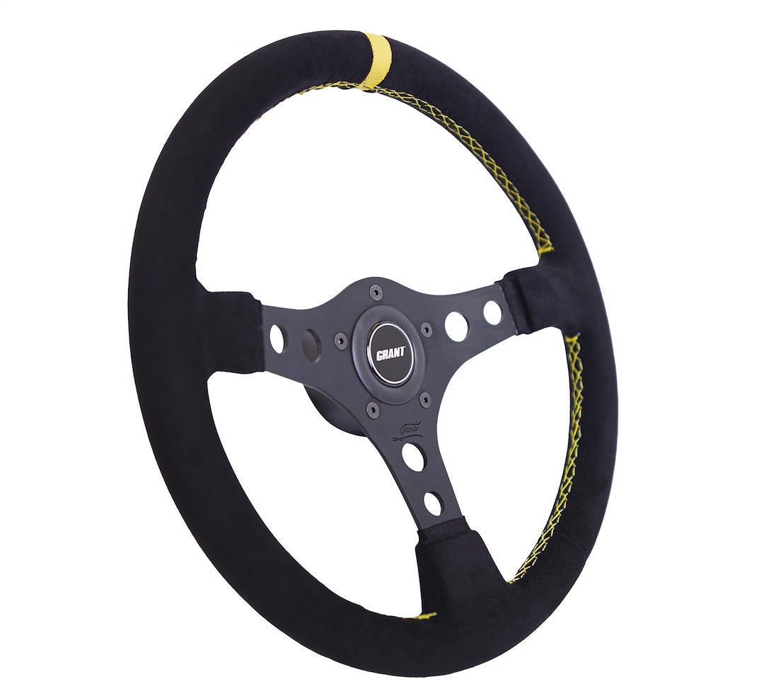 Grant Products 774-S Suede-Wrapped Formula GT Steering Wheel