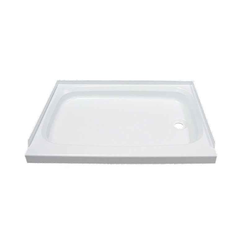 Lippert Better Bath 210375 24" x 36" RV Shower Pan – Colonial White