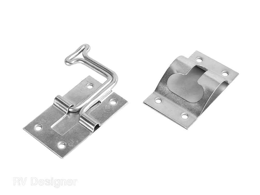 RV Designer E277 Door Holder - Silver