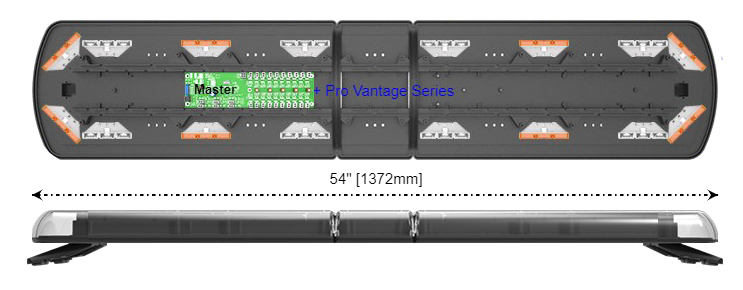 ECCO 12-50837-ES Pro Vantage 54-Inch Lightbar
