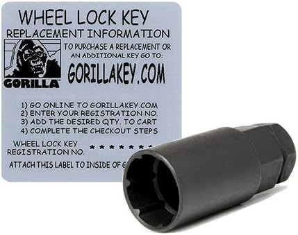 Gorilla 38641N Wheel Lock, 14 mm x 1.50