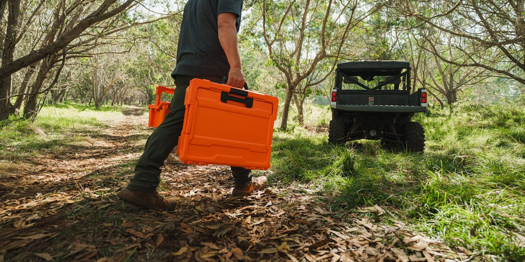 Decked A0020-HRAK-ORG Halfrack 32 Blaze Orange Organizer