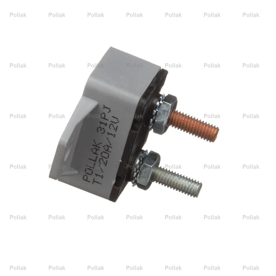 Pollak Type I 12 Volt 20 Amp Circuit Breaker (54220PLP)