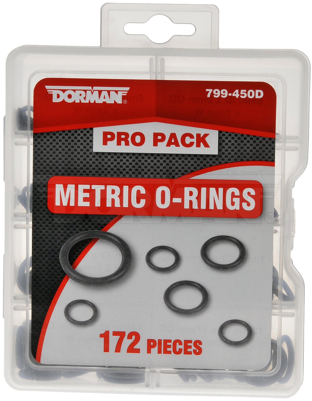 Dorman 799-450d 172-Piece Rubber O-Ring Assortment - image 2