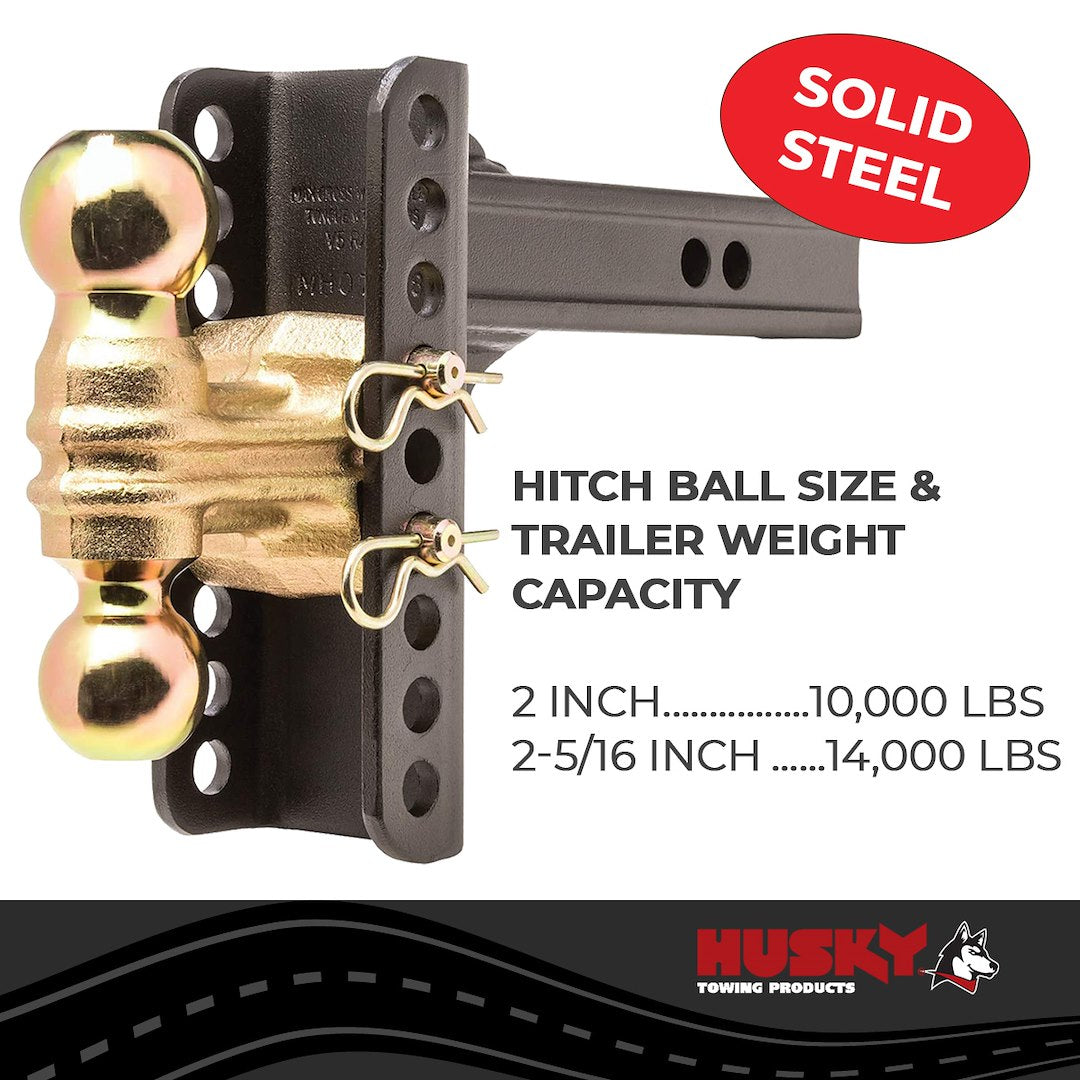 Husky Towing 33104 Trailer Hitch Ball Mount - image 3