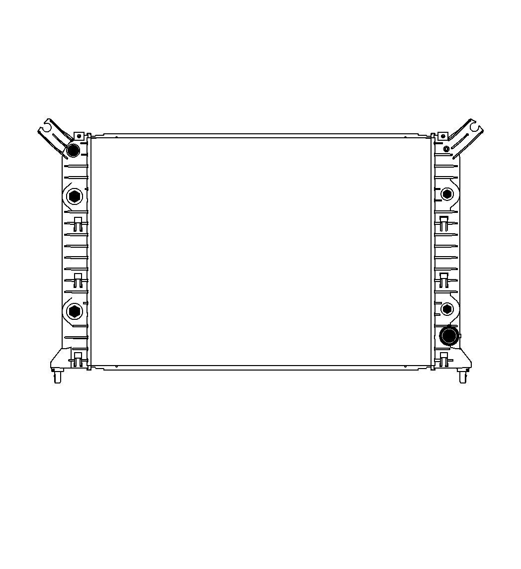 CSF 3798 Silverado/Sierra Radiator with Dual Coolers - image 2