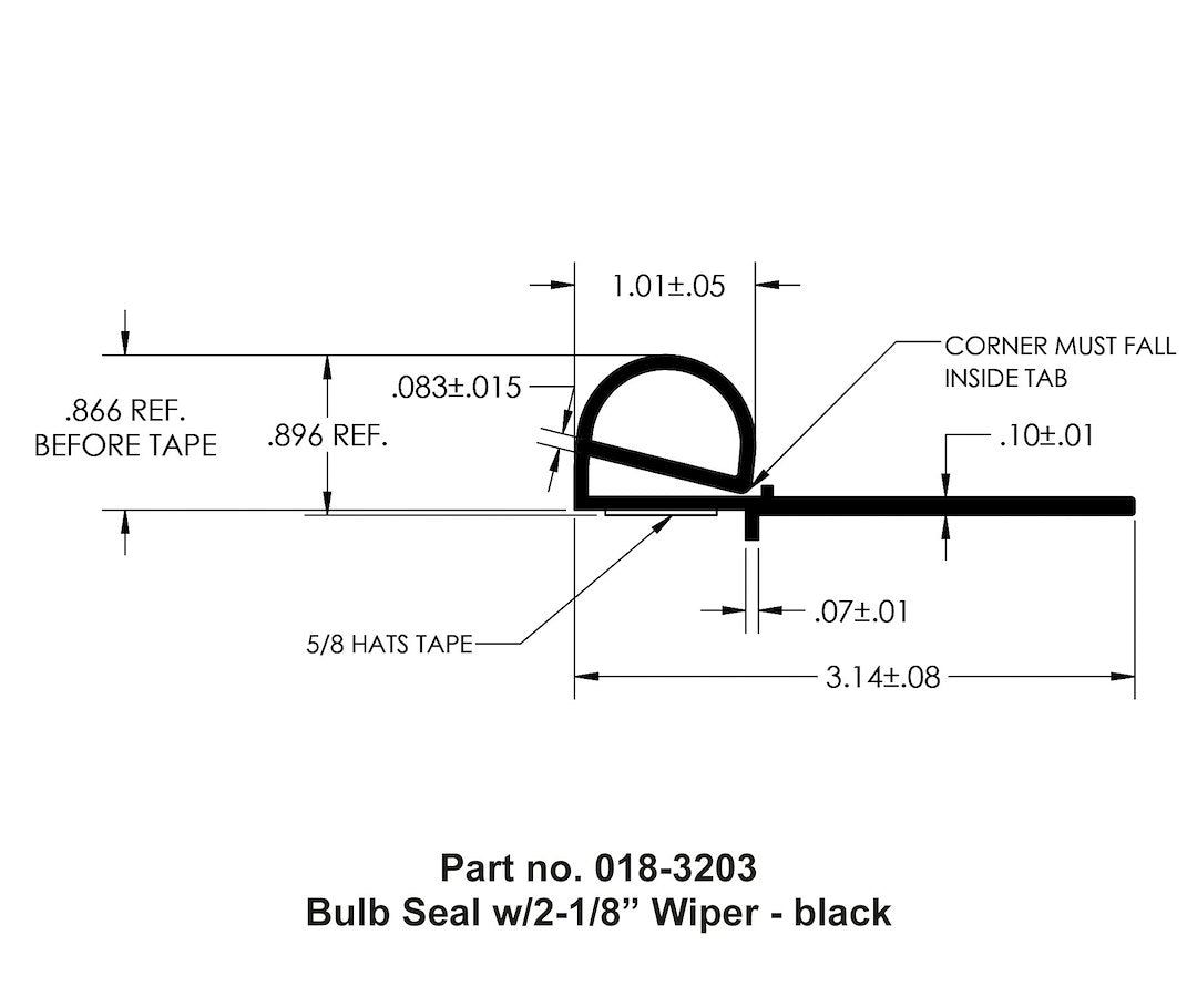 Ap Products 018-3203 Slide Out Seal - image 2