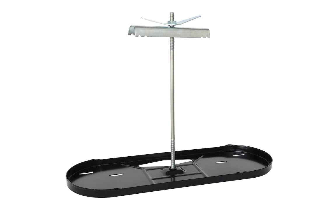 Flame King KT20MNT Trailer-Tongue Rack for Two 20-lb Propane Tanks