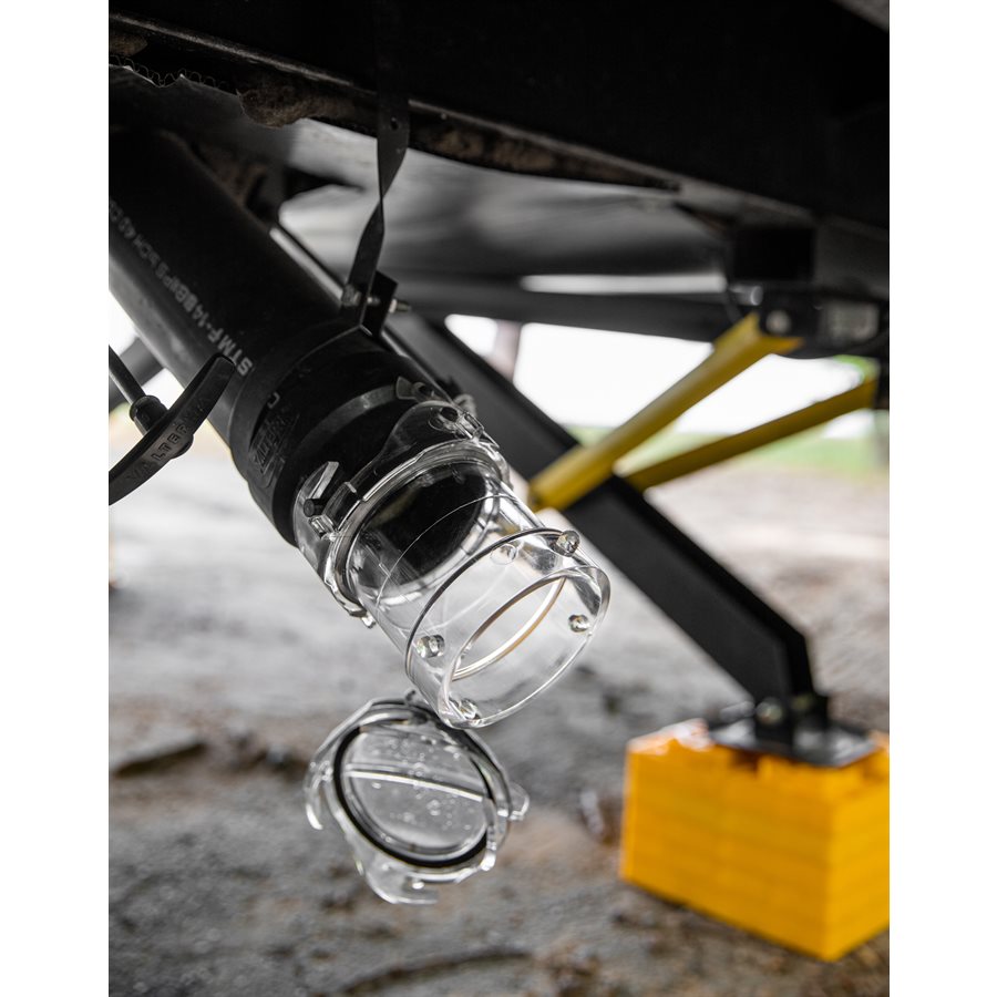 Camco Straight Hose Adapter Connecting Sewer Hose to RV Sewer (39562)