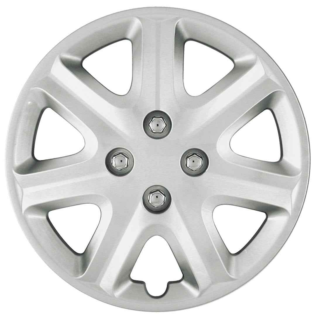 Coast To Coast B890215S Silver Civic Wheel Covers, Set of 4