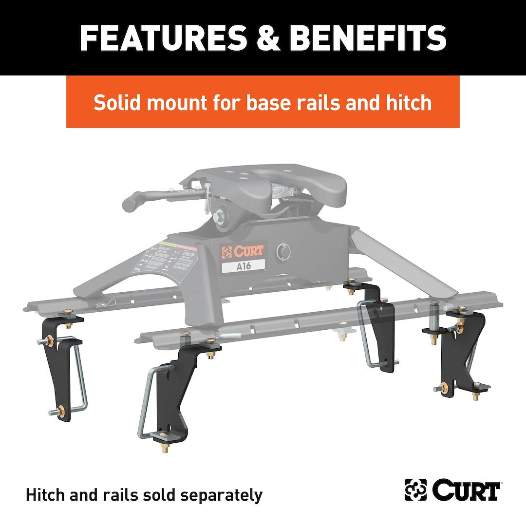 Curt 16420 Fifth Wheel Trailer Hitch Mount Kit - image 3