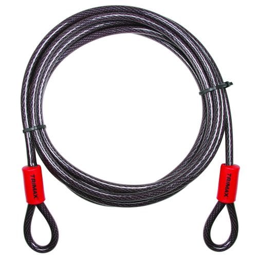 Trimax Locks TDL1510 Steel Security Cable - 15 ft x 10 mm