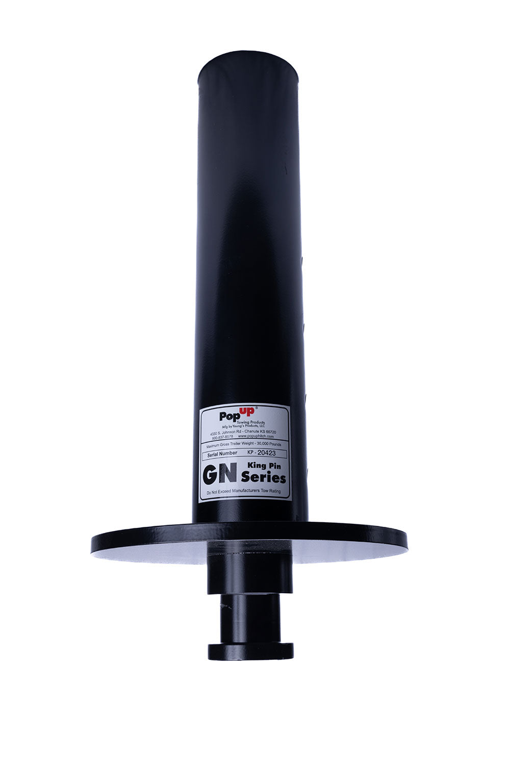 Popup By Youngs Gn5 Fifth Wheel Trailer Hitch King Pin - image 1