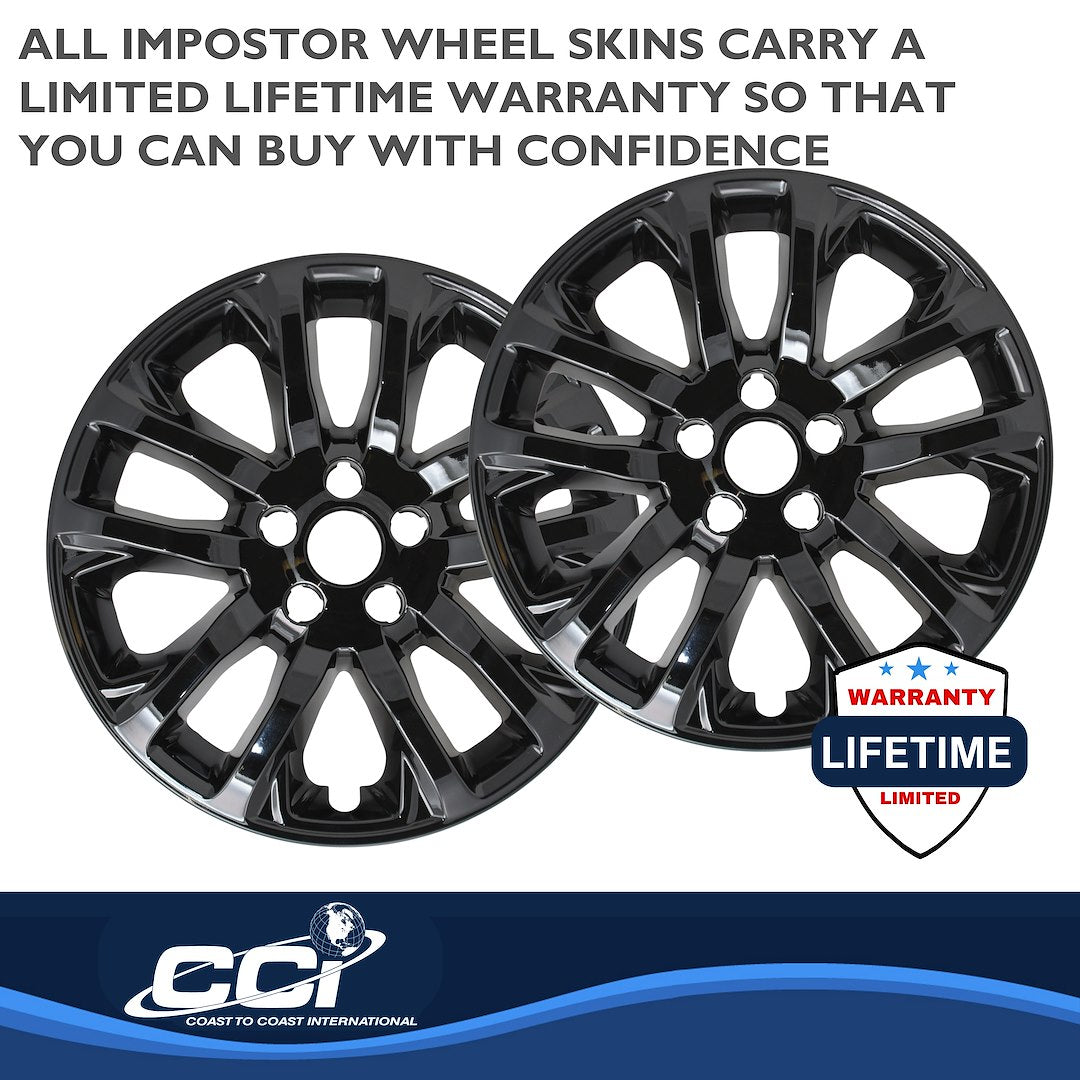 Coast To Coast IMP457BLK Black Cherokee Impostor Wheel Skins - image 3