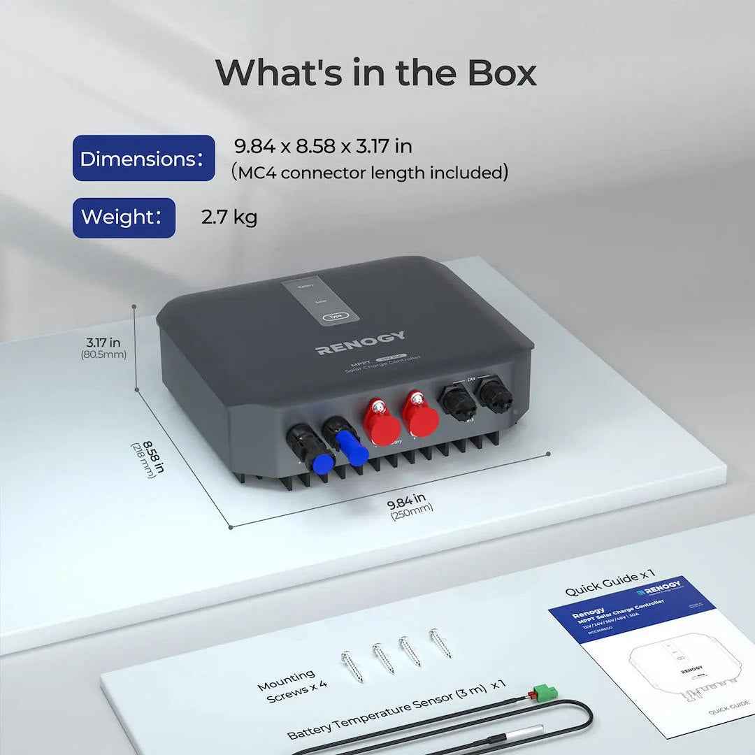 Renogy 5221079 30A Solar Charge Controller