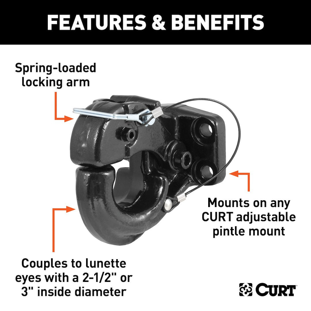Curt 48210 Pintle Hook - image 2