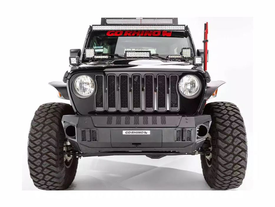 Go Rhino 230211T Trailline Winch-Ready Front Bumper