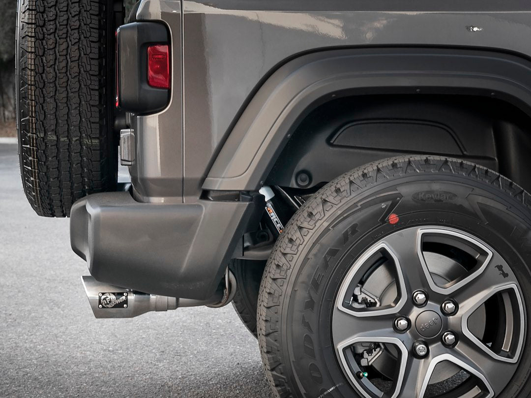Advanced FLOW Engineering Rebel Cat-Back System Single Dual Exhaust System Kit 49-48066-P - image 7
