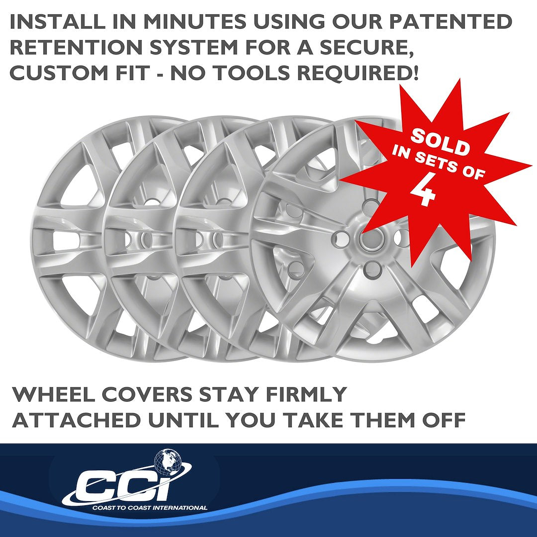 Coast To Coast 47016S Sentra 16-Inch Silver Covers - image 5