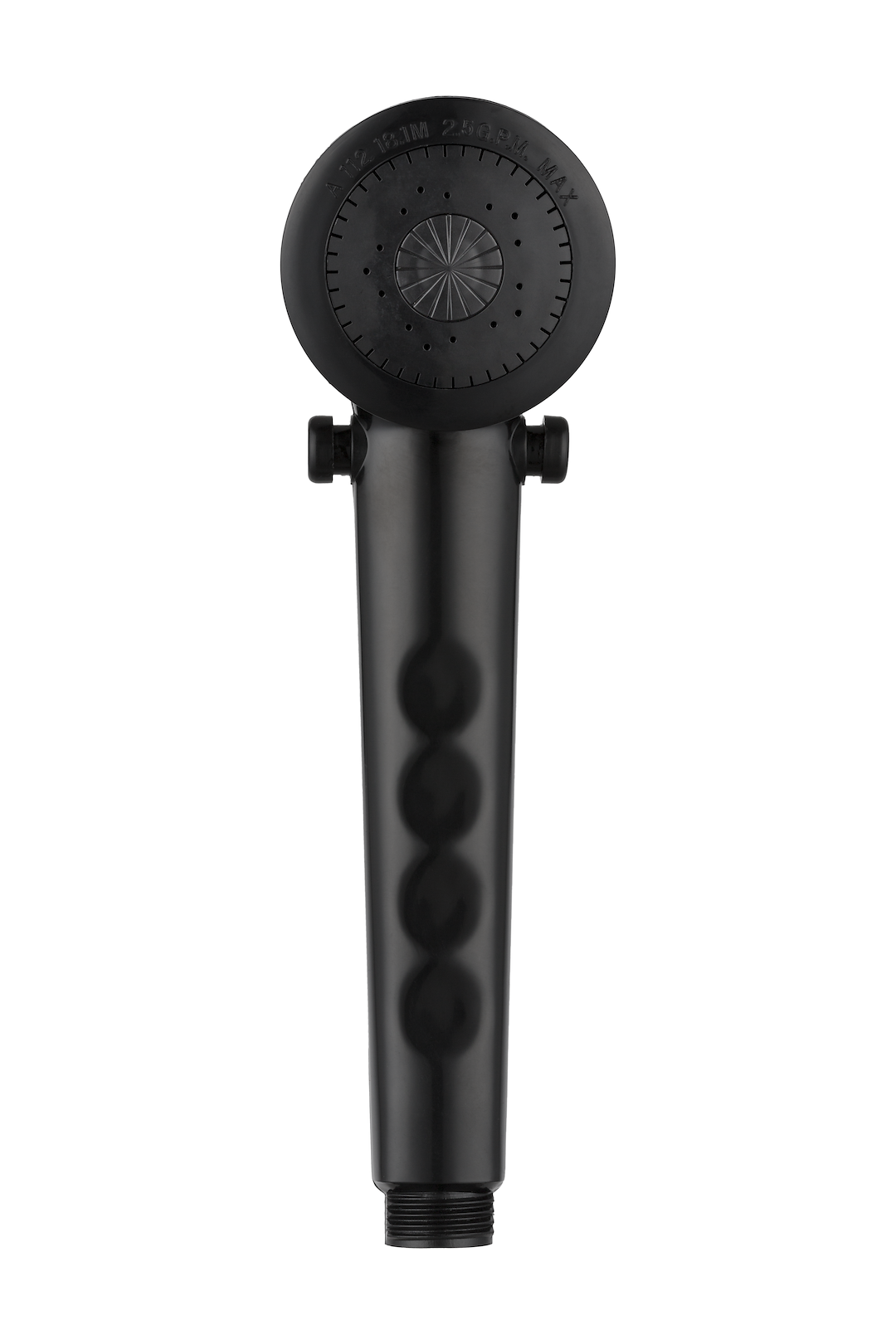 Dura Faucet Round Hand Held Shower Head (Dfsa135bk) – Color: Black