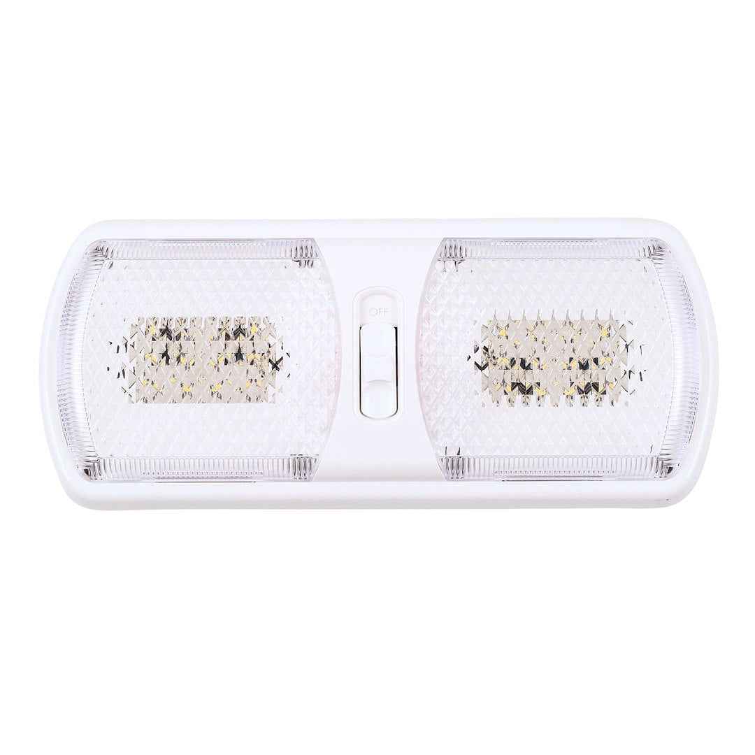 Arcon 20712N 12V Double LED Ceiling Light - Soft White