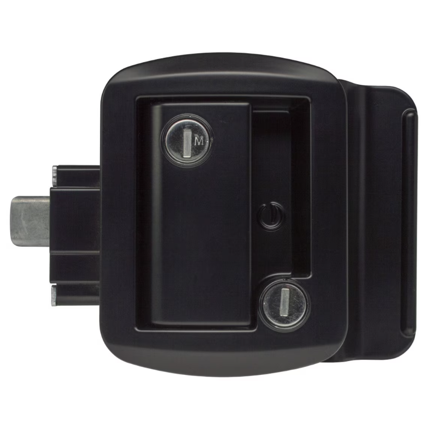 Creative Products TTL-43610AL-2006-1PK Black RV Entry Lock - image 2