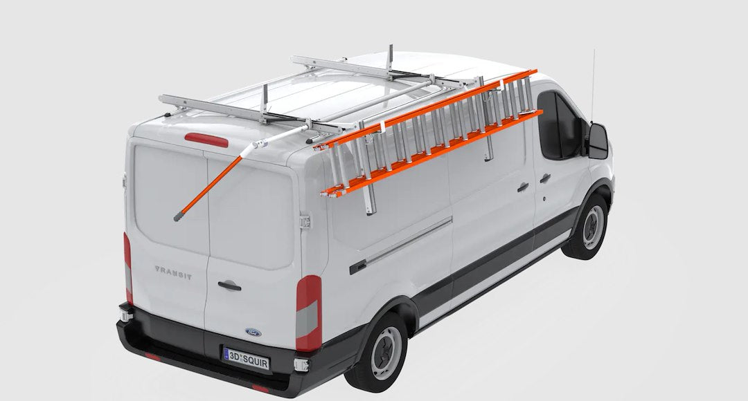 Masterack 02P680KP Uplyft Single Ladder Rack for Transit Medium Roof
