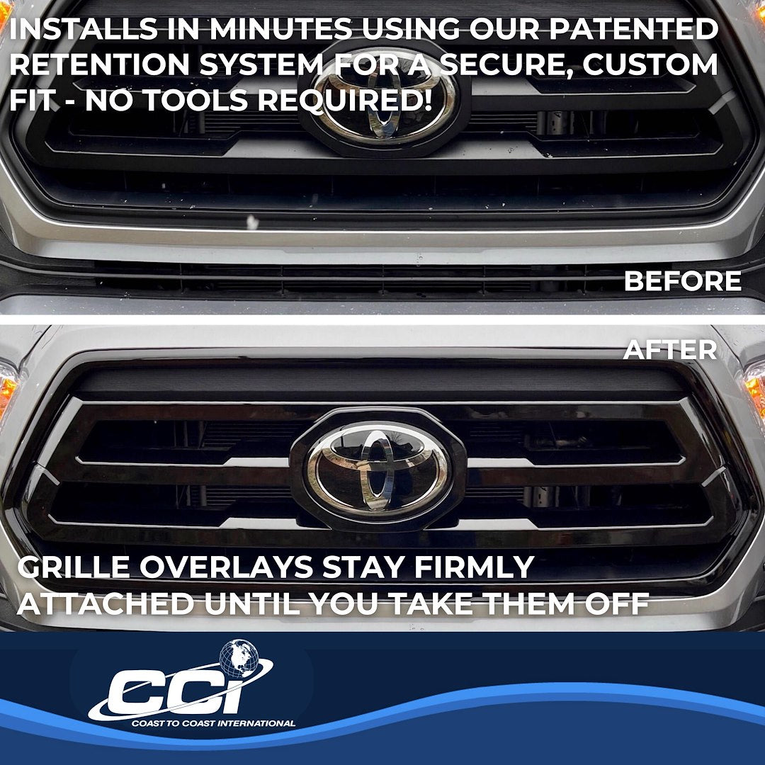 Coast To Coast GI176BLK Black Tacoma Overlay with Surround - image 4