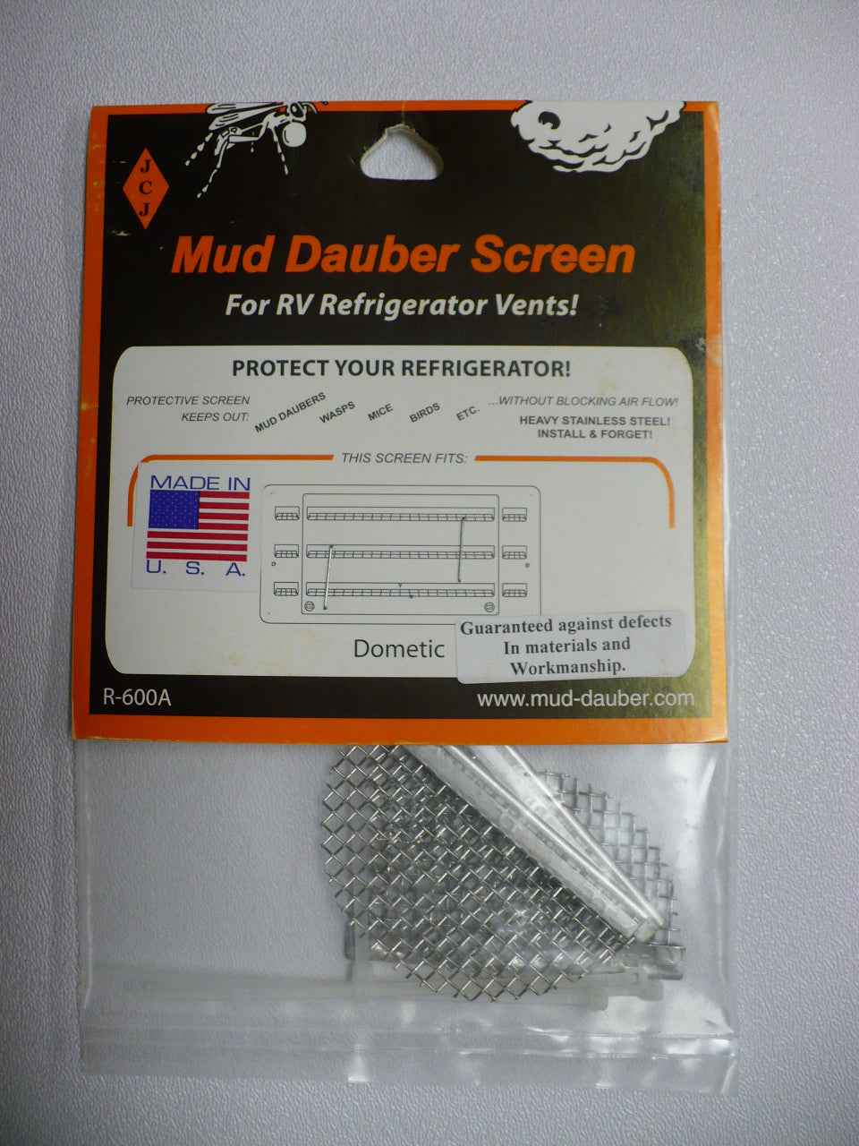 JCJ Enterprises R-600A Refrigerator Insect Screen