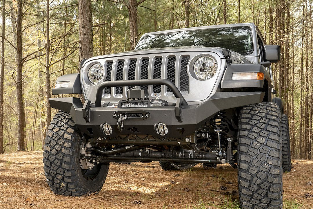 Rugged Ridge 11540.31 Full-Width Steel Front Bumper for JL