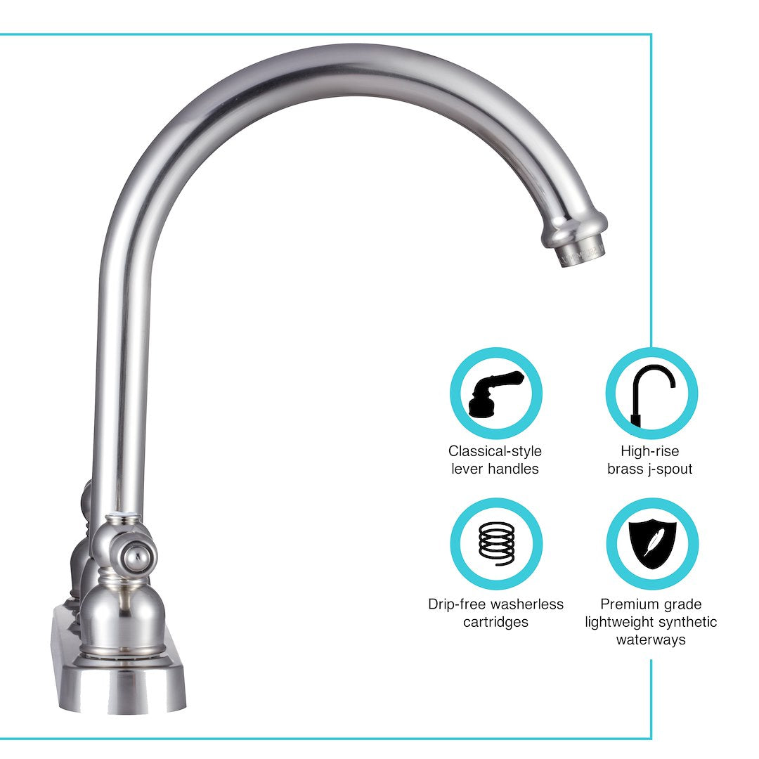 Dura Faucet Df-Pk340l-Sn Faucet - image 5