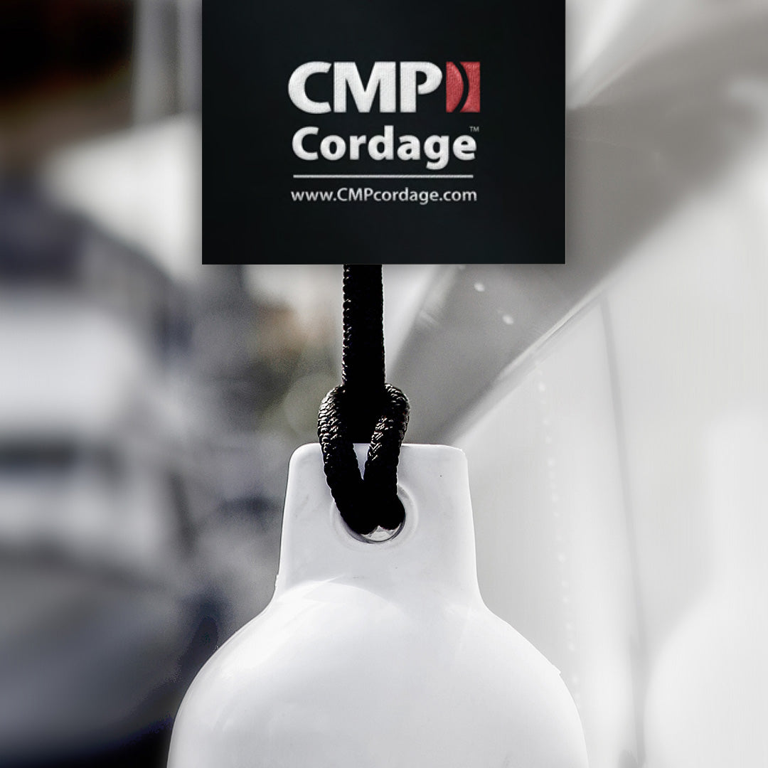 CMP Cordage CFL3806BK Black 6-Foot Fender Lines, Pair - image 2