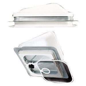 Heng's Industries Roof Vent Trim Ring (90092B) – Color: White