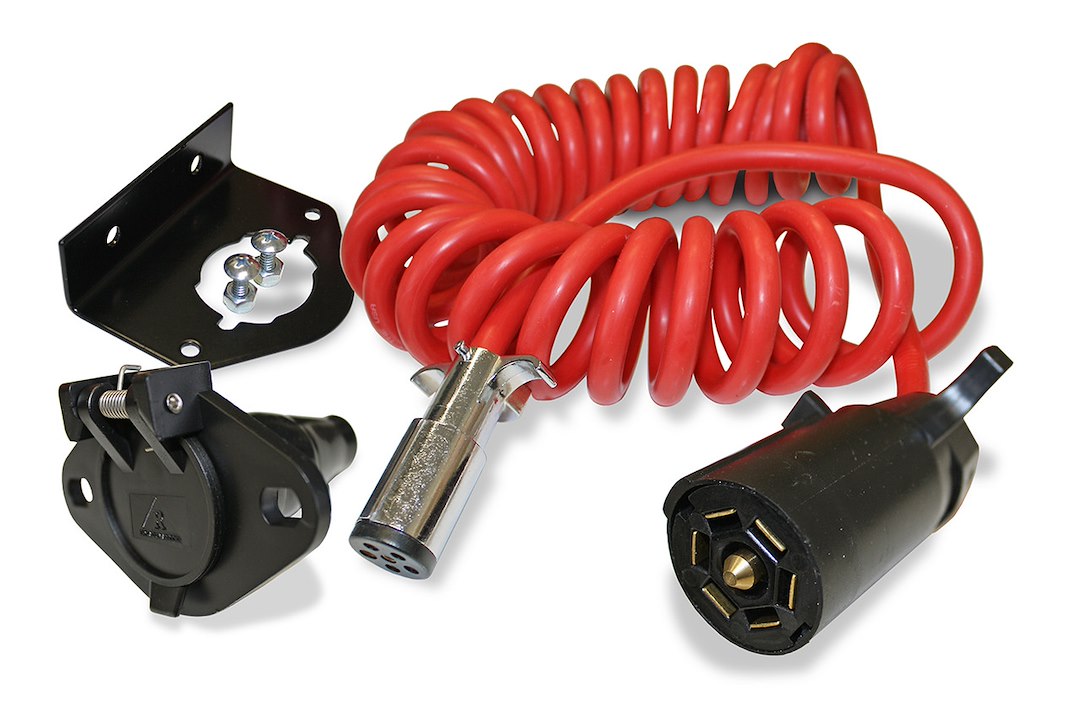 Roadmaster 146-7 Trailer Wiring Connector Adapter - 7 Blade To 6 Pin