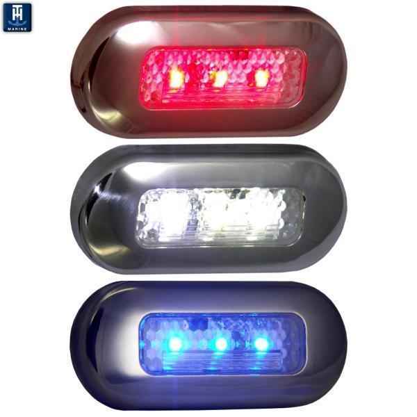 T-H Marine LED-51824-DP LED Deck Light - Red