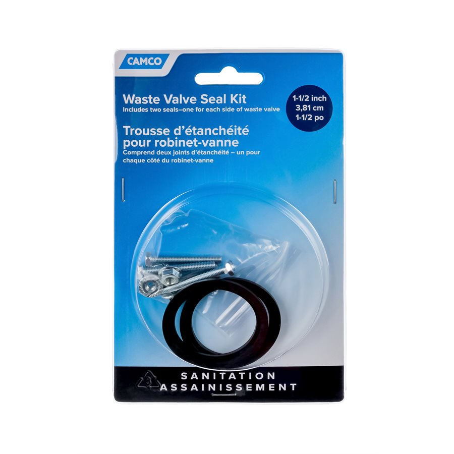 Camco Sewer Waste Valve Seal (39500) – Size: 1-1/2 Inch