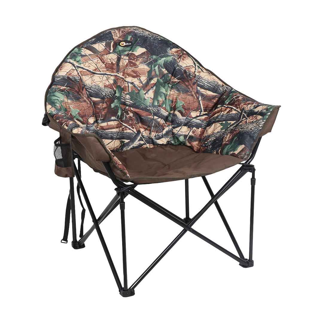 Faulkner 52285H Folding Camping Chair - Camouflage, 300 lb