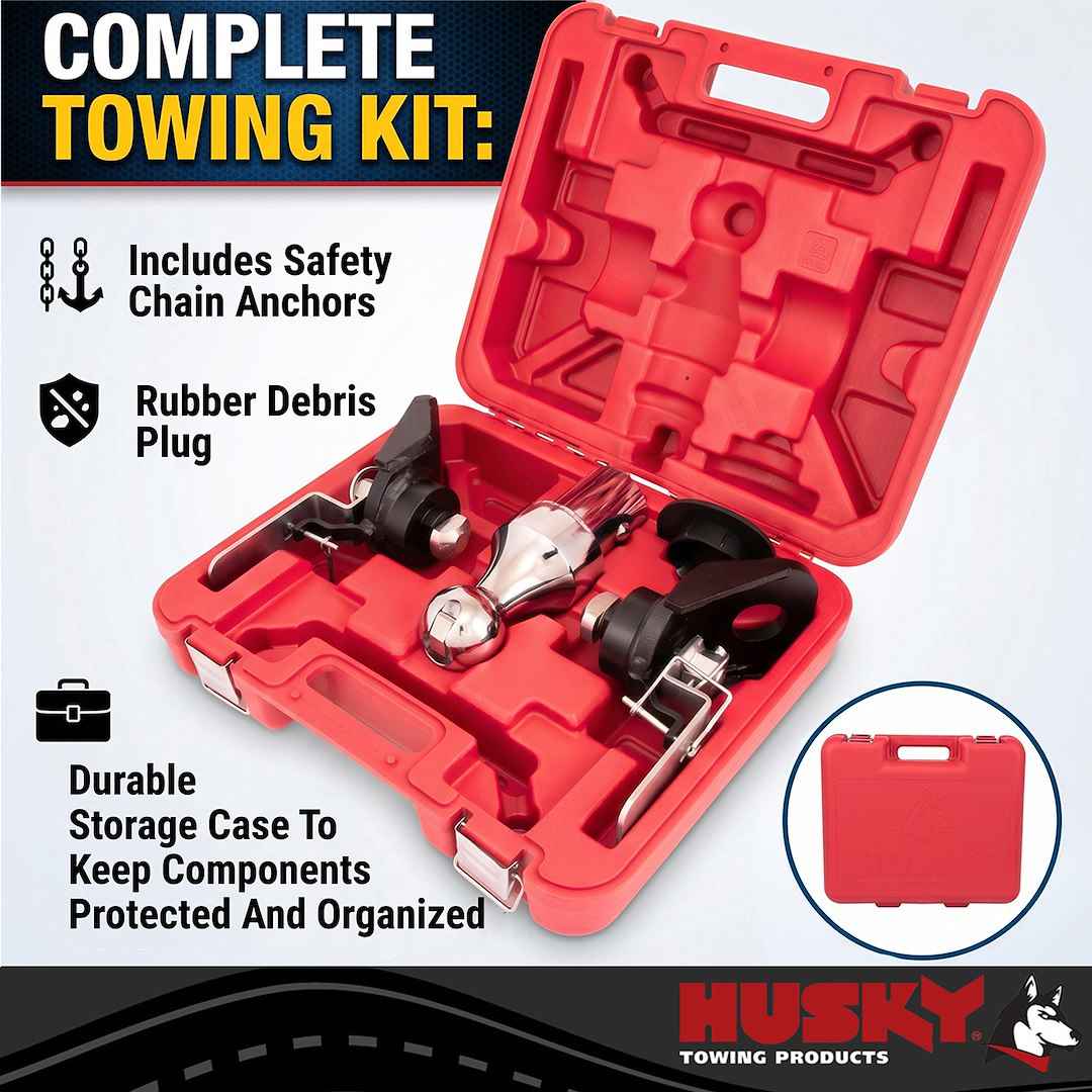 Husky Towing 33214 Gooseneck Trailer Hitch Accessory Kit - 35000 lb